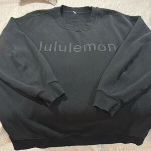Lululemon Perfectly Oversize Crew - Black